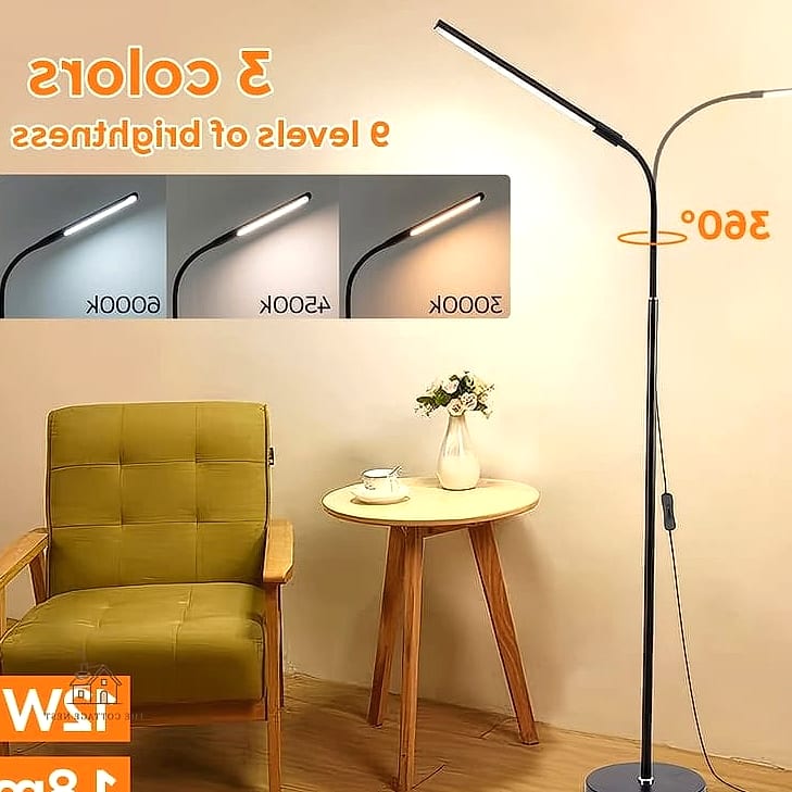 40 Dreamy Bedroom Lighting Ideas to Try This Season 32 Adjustable Gooseneck Bedside Lamps