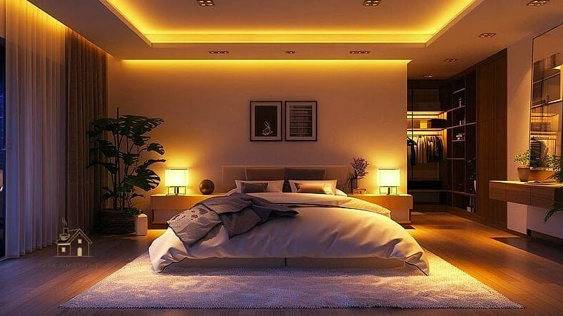 40 Dreamy Bedroom Lighting Ideas to Try This Season 22 Backlit Headboard Panels