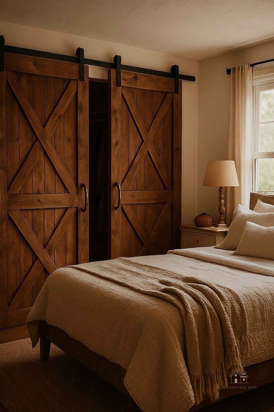 Barn Door as Closet Entry