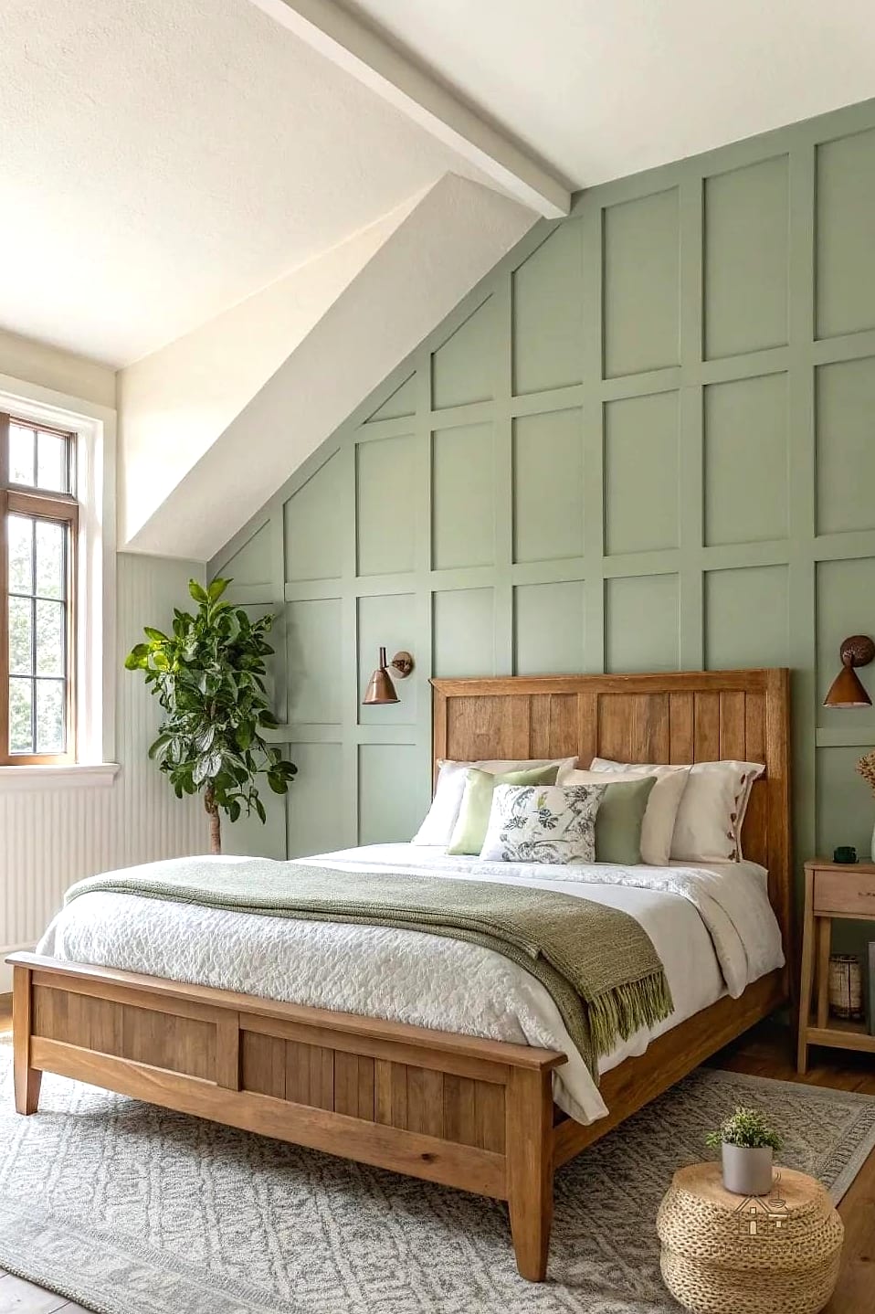 20 Cozy Bedroom Wainscoting Ideas Worth Pinning 2 Board and Batten for a Farmhouse Feel