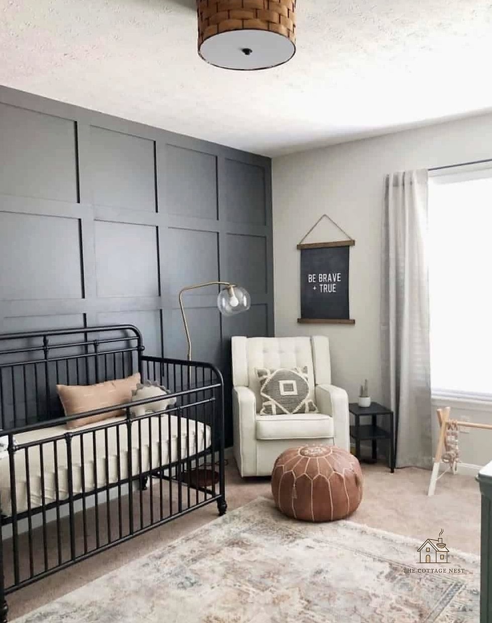 21 Chic Small Boys Bedroom Ideas for a Beautiful Home 12 Board and Batten Accent Wall
