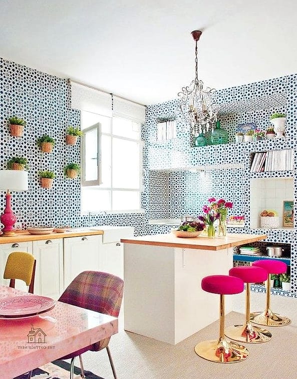 Go Bold with a Kitchen Backsplash