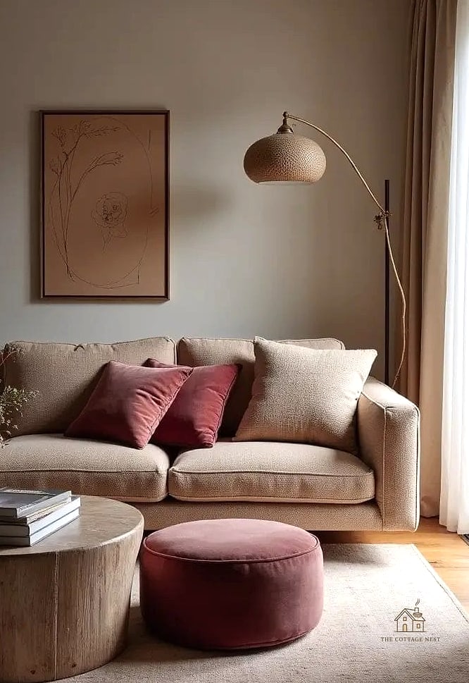 15 Brilliant Mid Century Bedroom Ideas to Copy Right Now 7 Boucle and Velvet Accent Chairs