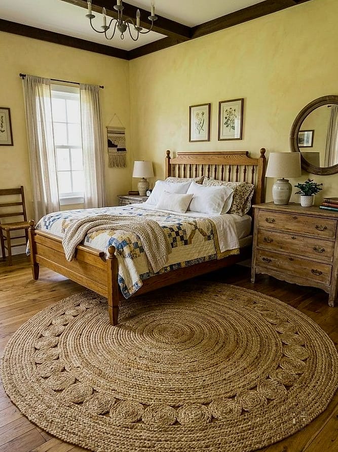 Braided Rugs for a Farmhouse Feel