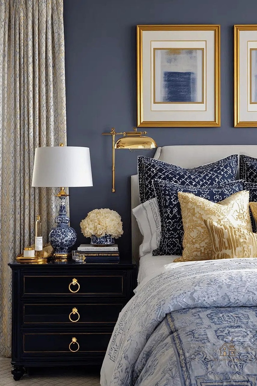 15 Stunning Preppy Bedroom Decor You'll Absolutely Love 6 Brass Campaign Furniture