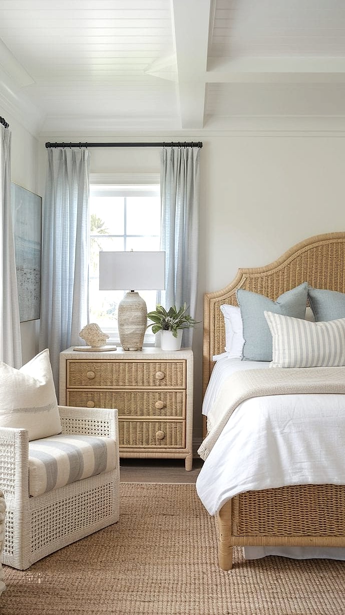 Bring in Woven Baskets for Storage