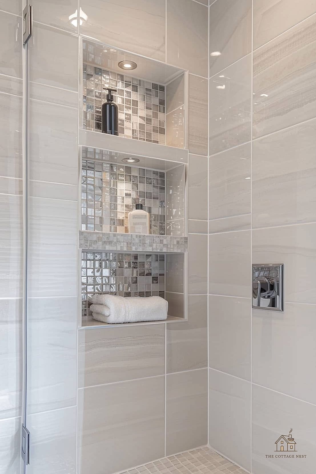 20 Dreamy Shower Storage Ideas to Try This Season 18 Built-In Wine Glass Holder (Yes, Really)