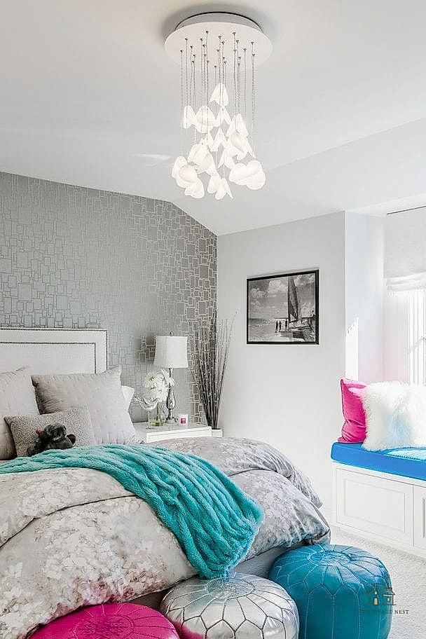 19 Creative Bedroom Chandelier Ideas That Will Inspire You 13 Chandelier for a Kids' or Teen Bedroom