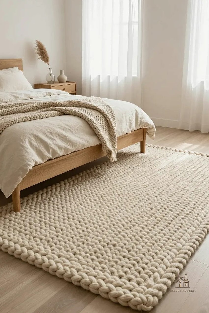 Chunky Wool Rugs for Cold Floors