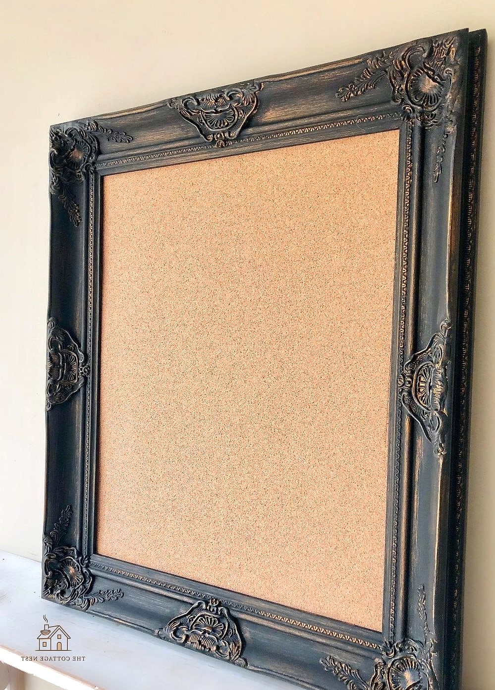 35 Stunning Cork Board Ideas For Bedroom You'll Absolutely Love 2 Classic Framed Cork Board Above the Desk