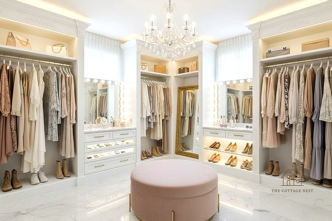 30 Dreamy Walk In Wardrobe Behind Bed to Try This Season 14 Closet Behind Bed With Pocket Doors