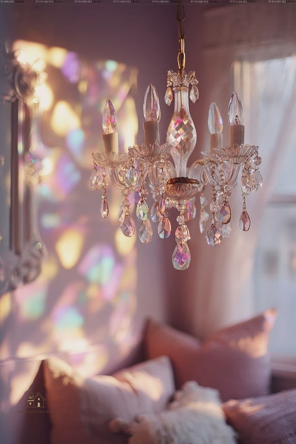 40 Dreamy Bedroom Lighting Ideas to Try This Season 19 Colored Glass Pendant Lights