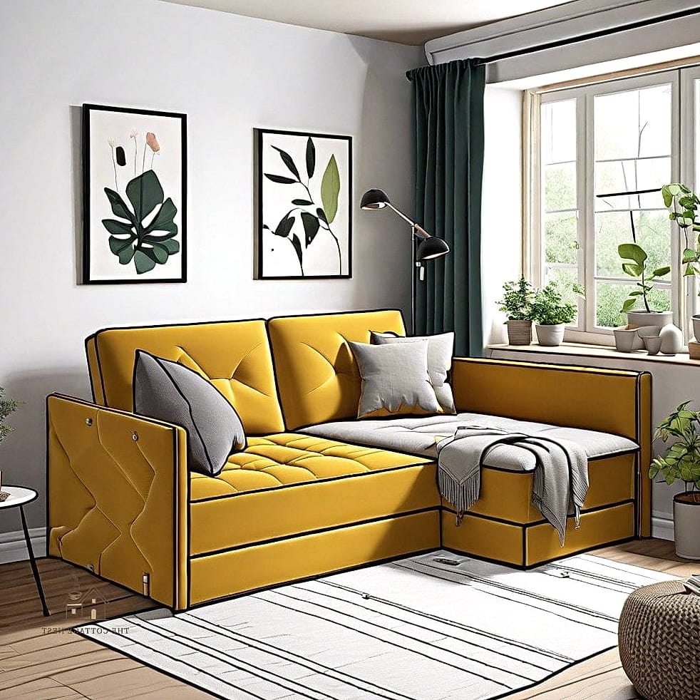 Convertible Corner Sofa Bed