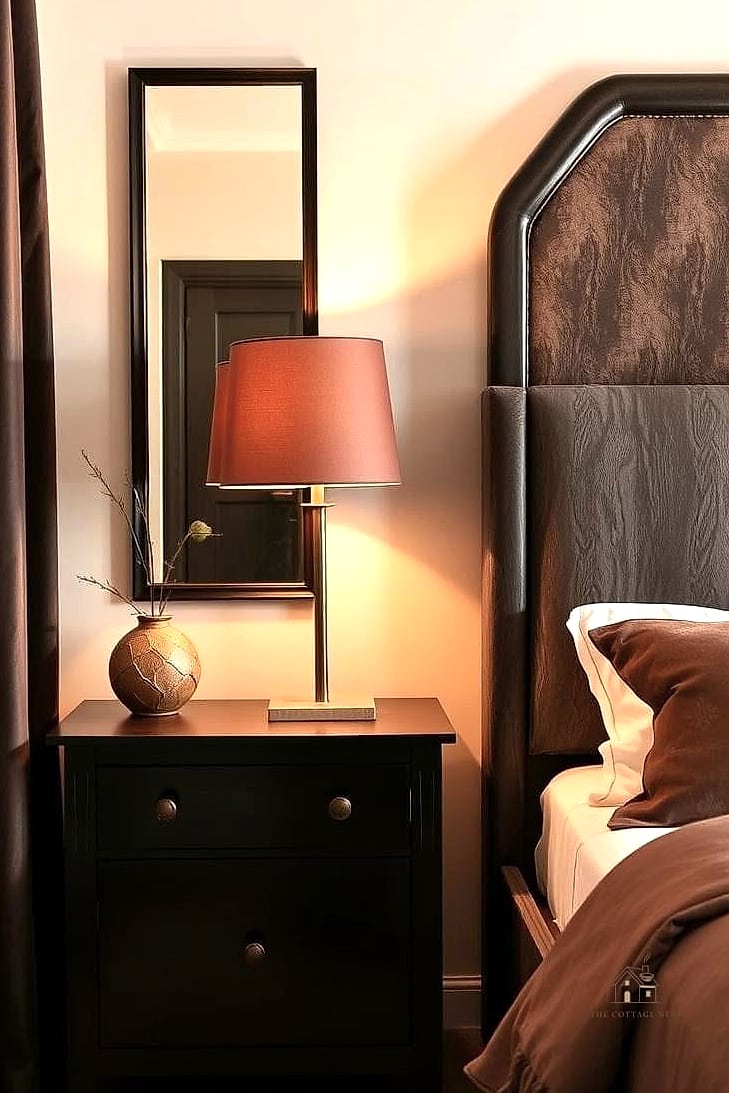 35 Stunning Cork Board Ideas For Bedroom You'll Absolutely Love 8 Cork Board Behind a Nightstand