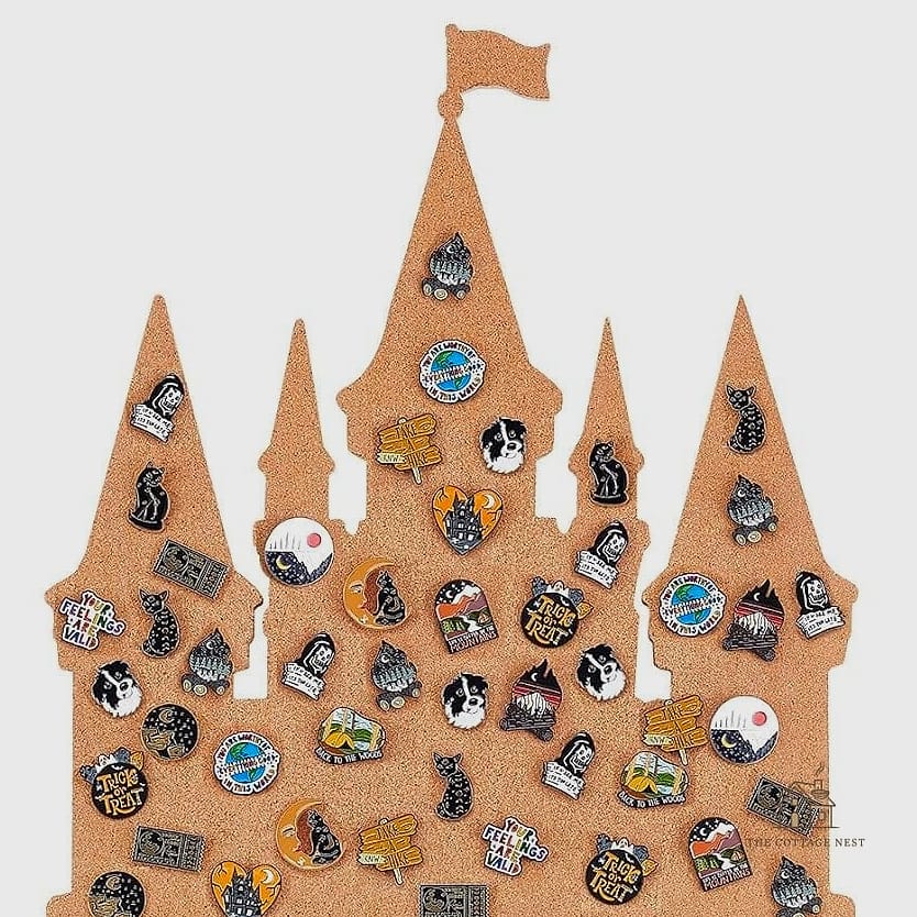 35 Stunning Cork Board Ideas For Bedroom You'll Absolutely Love 24 Cork Board with Decorative Pins