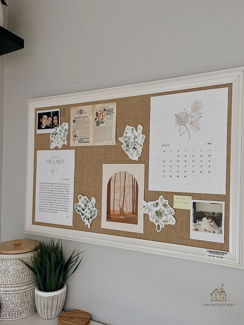 35 Stunning Cork Board Ideas For Bedroom You'll Absolutely Love 32 Cork Board for Meal and Fitness Planning