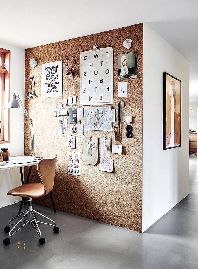 35 Stunning Cork Board Ideas For Bedroom You'll Absolutely Love 33 Cork Board Shaped Like a Custom Design