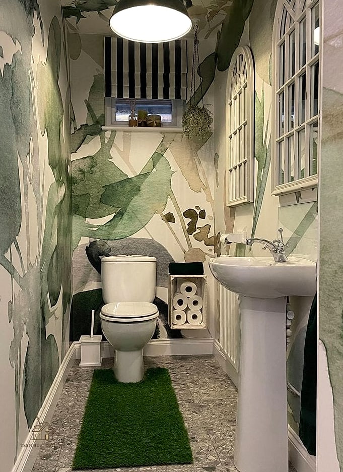35 Chic Back Of Toilet Decor Ideas for a Beautiful Home 8 Corner Shelf Unit