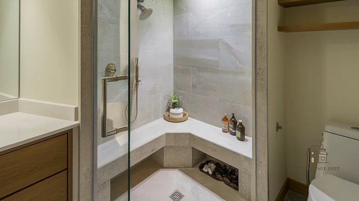 30 Amazing Small Walk In Shower Ideas No Doors on a Budget 12 Corner Walk In Layout