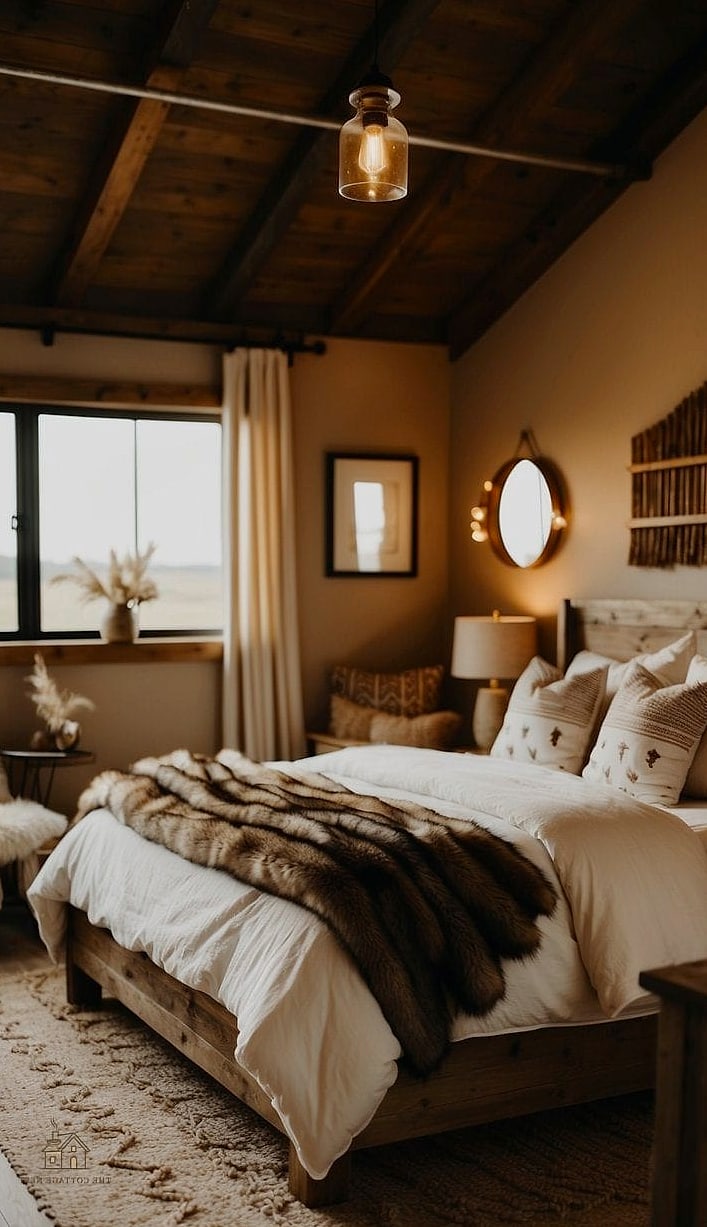 Cozy Faux Fur Accent Pillow