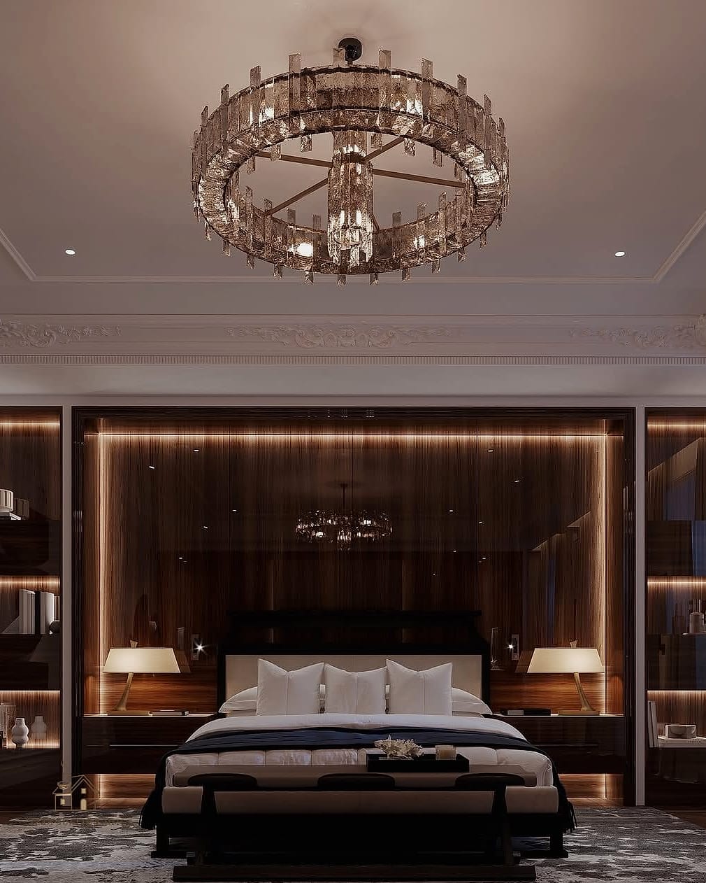 Cozy Layered Lighting Design