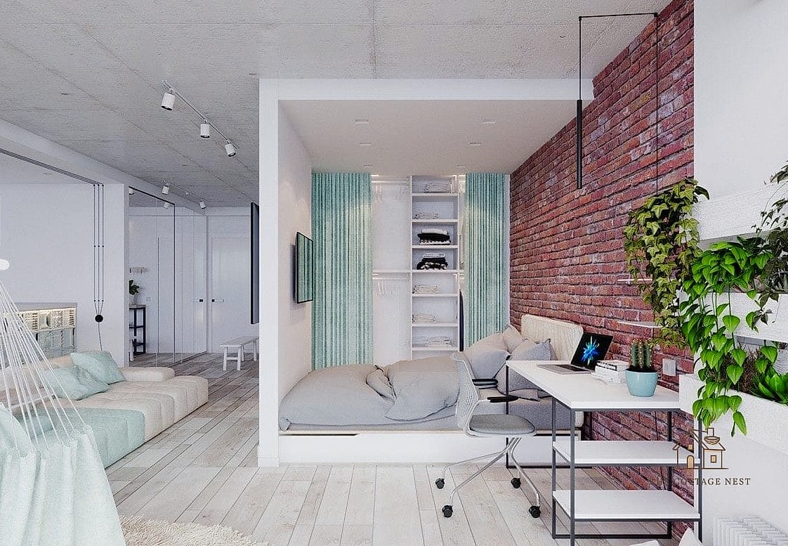 25 Creative Apartment Bedroom Decor Ideas On A Budget That Will Inspire You 24 A Cozy Layered Bed with Mixed Textiles