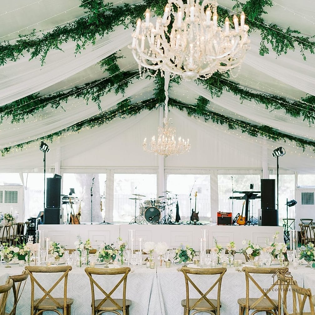 25 Chic Cream And White Bedroom for a Beautiful Home 14 Cream Canopy Draping Over the Bed