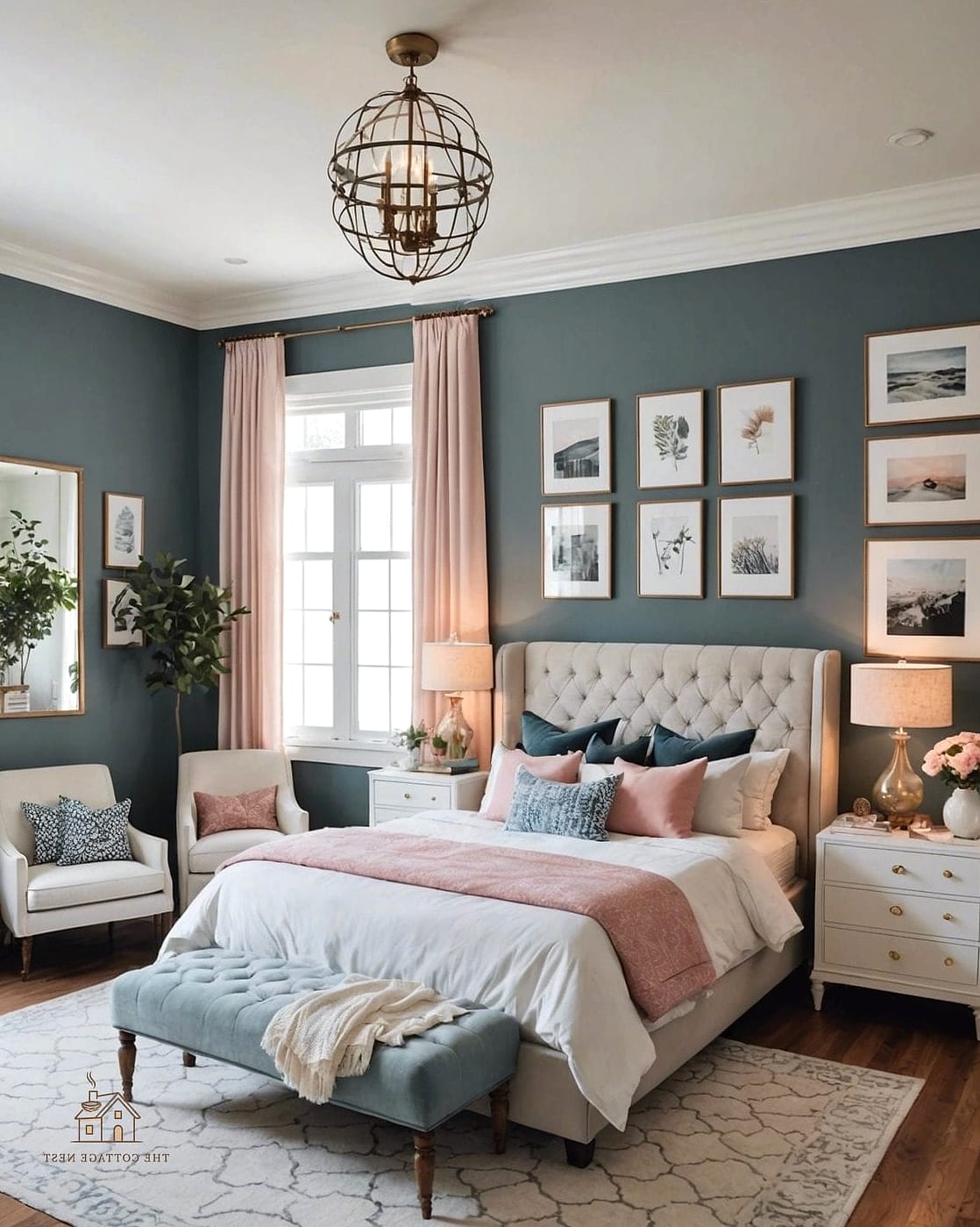30 Dreamy Guest Bedroom Ideas to Try This Season 28 Create a Cohesive Theme With Coastal Touches