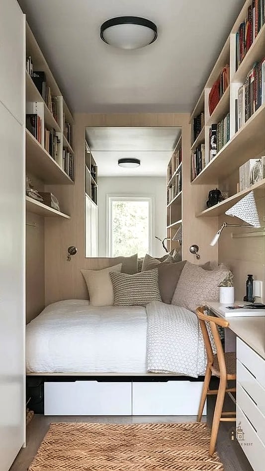 15 Stunning Small Bedroom Decor Ideas For Couples You'll Absolutely Love 9 Create a Mini Lounge Corner for Two