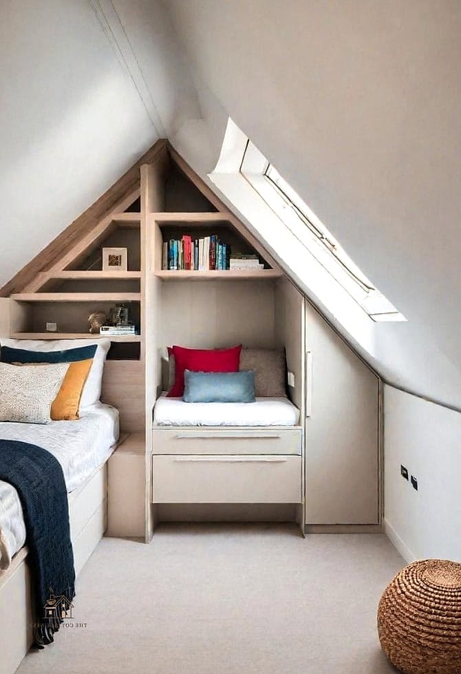 23 Clever Attic Bedroom Ideas for Every Style 24 Create a Mini Lounge Area With a Daybed