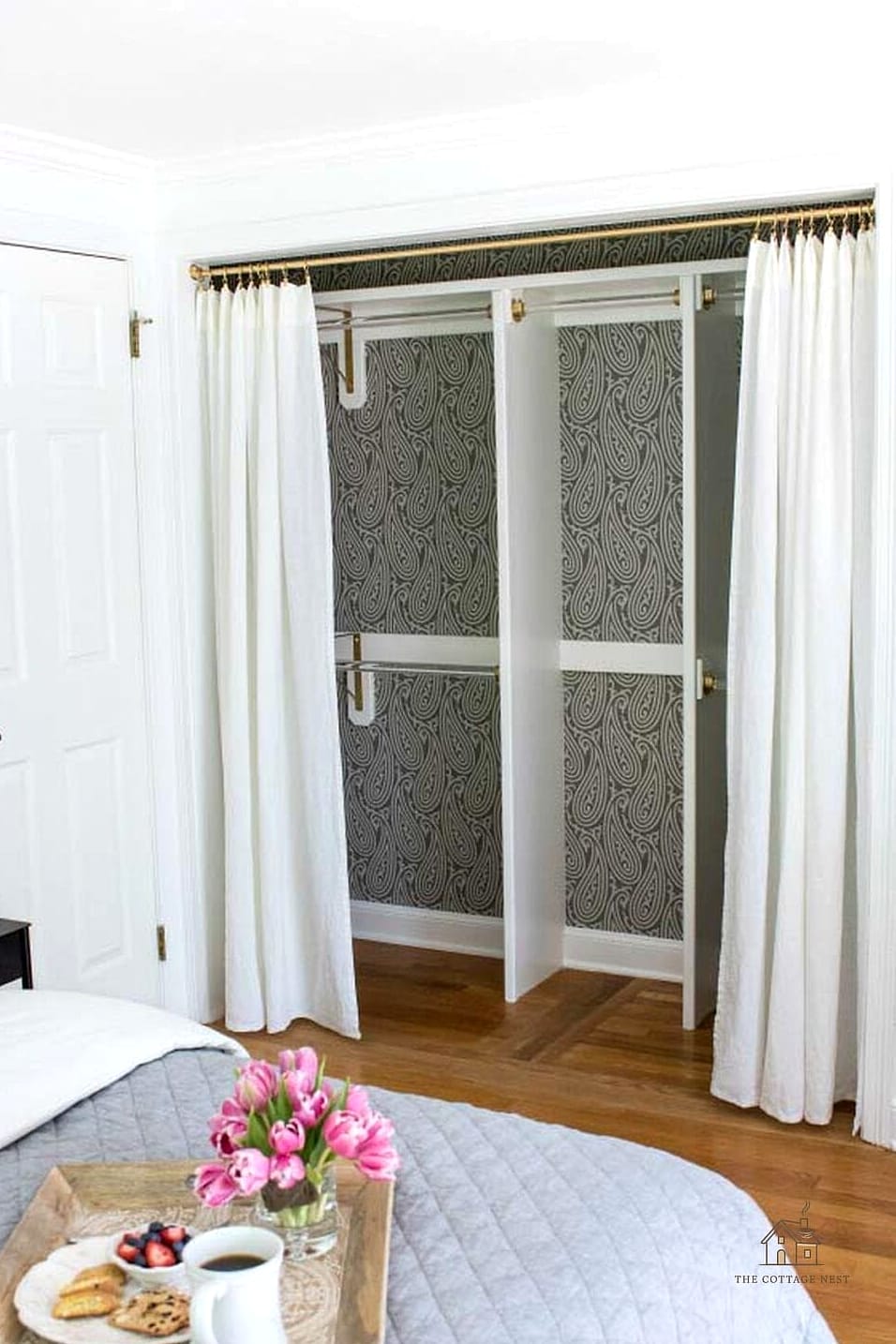 Curtain Panels Instead of Doors