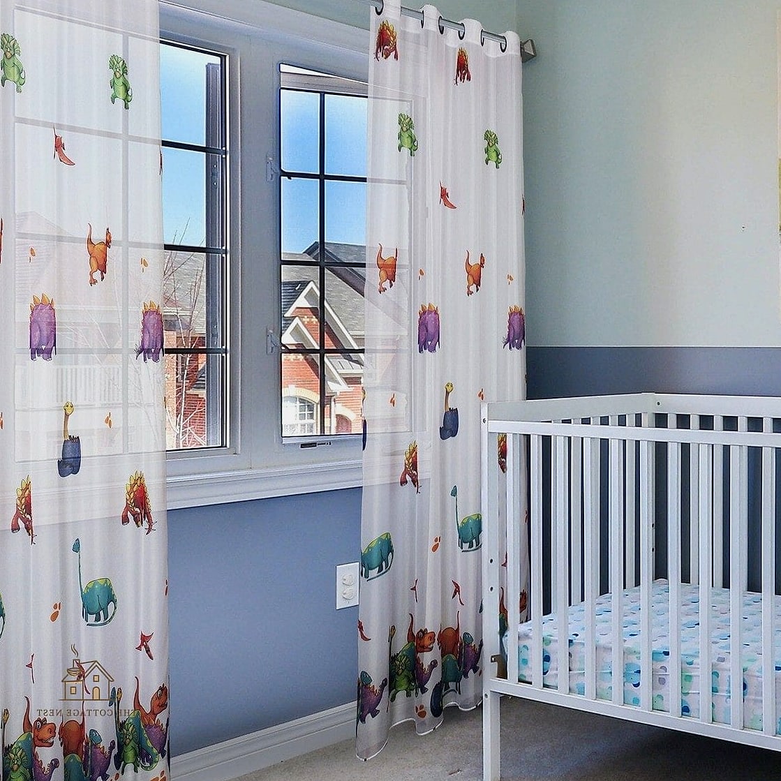40 Clever Bedroom Curtain Ideas for Every Style 27 Curtains for a Nursery-Adjacent Bedroom