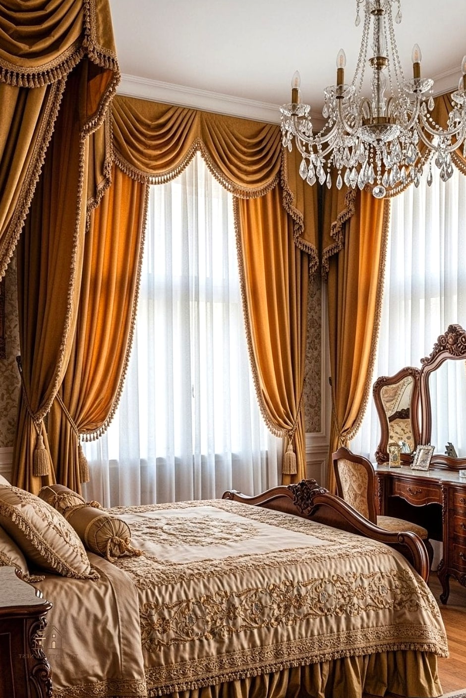 40 Clever Bedroom Curtain Ideas for Every Style 40 Curtains in a Rich Mustard Yellow