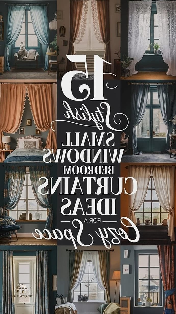 40 Clever Bedroom Curtain Ideas for Every Style 32 Curtains for a Small Bedroom Window