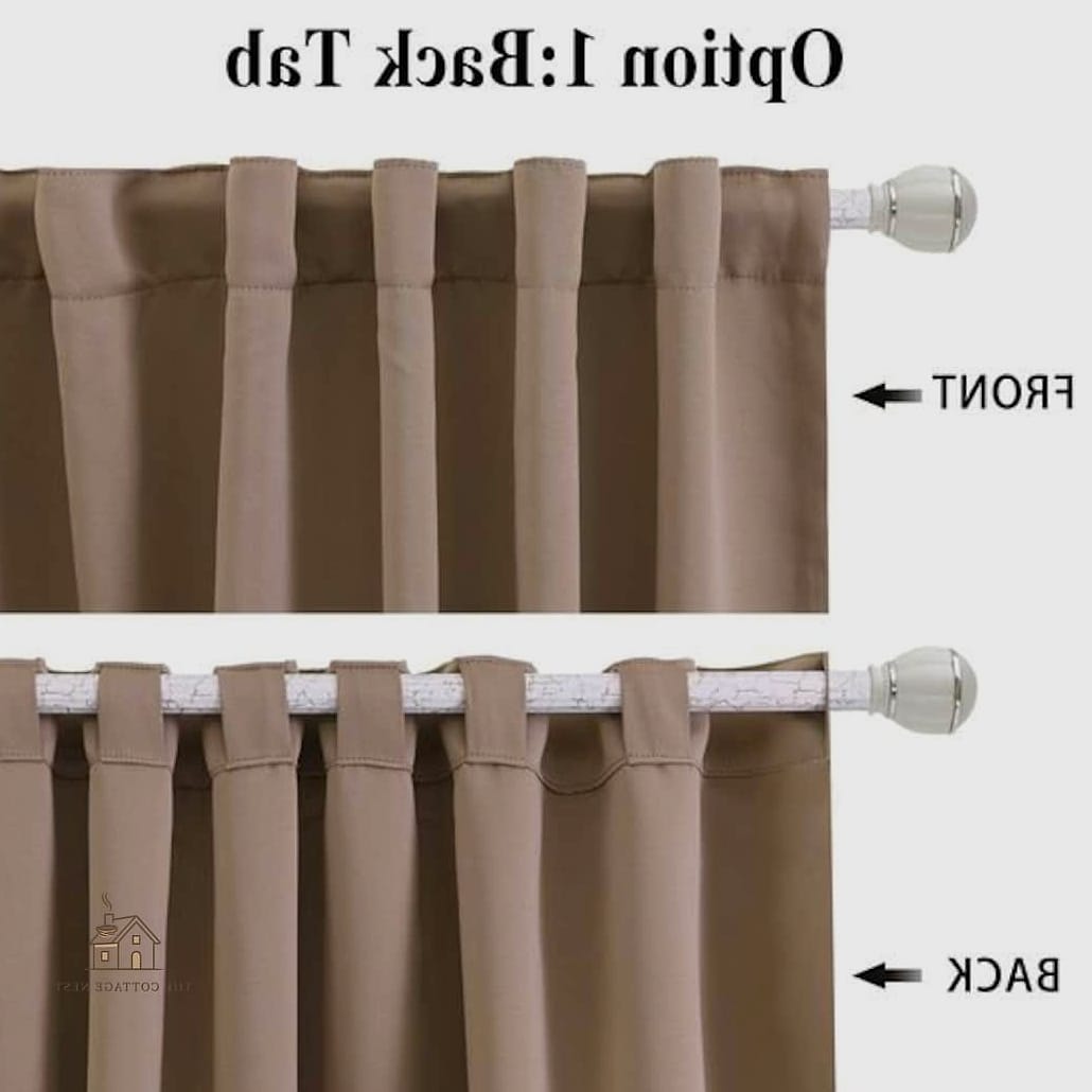 40 Clever Bedroom Curtain Ideas for Every Style 35 Curtains with Tab Tops