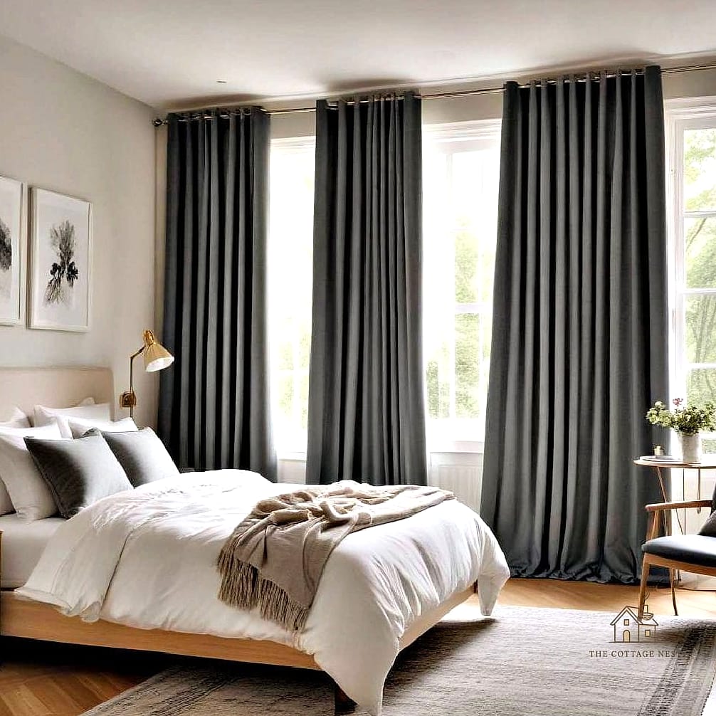 40 Clever Bedroom Curtain Ideas for Every Style 30 Curtains That Hide an Awkward Window