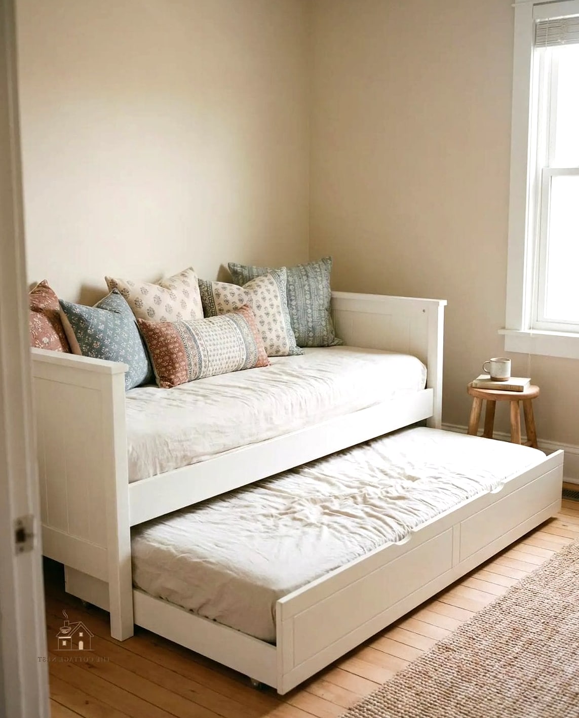 24 Clever Small Bedroom Storage Ideas for Every Style 12 A Daybed With Trundle Storage