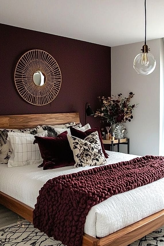 Deep Burgundy