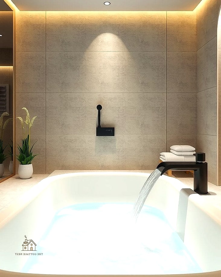 15 Stunning Tub Next To Shower Ideas You'll Absolutely Love 6 Drop-In Tub Set Into a Tiled Platform
