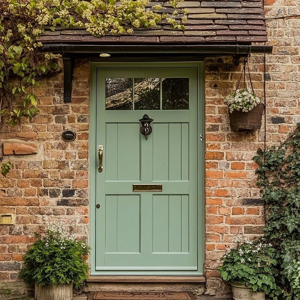 27 Cozy Door Painting Ideas Bedroom Worth Pinning 7 Dusty Sage for Calming Serenity