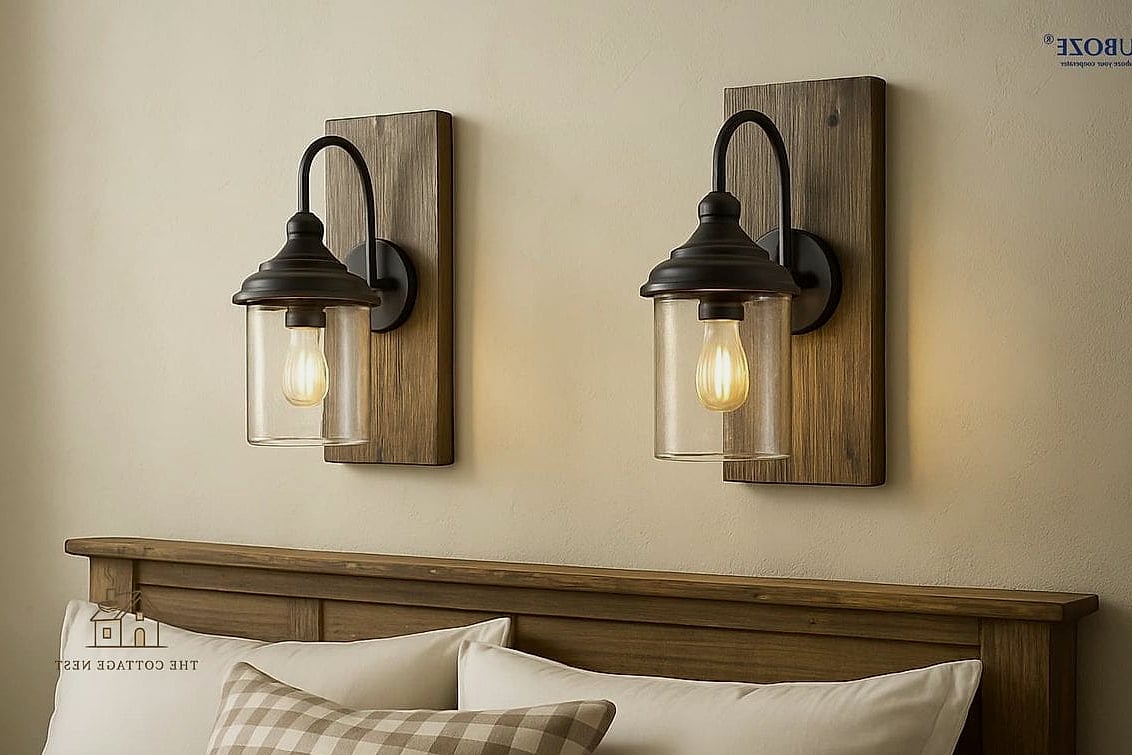 Farmhouse Style Wall Sconce Reading Lights