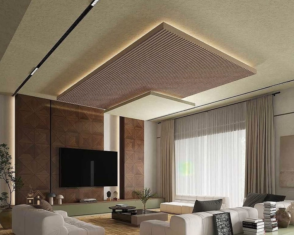 25 Clever Down Ceiling Design Bedrooms Ideas for Every Style 11 Floating Ceiling Panel with Backlighting
