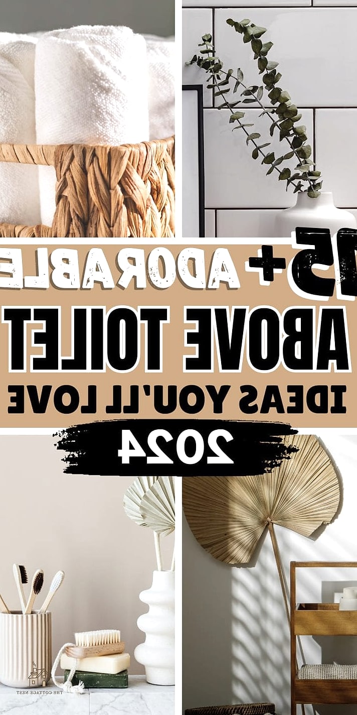 35 Chic Back Of Toilet Decor Ideas for a Beautiful Home 21 Floating Corner Triangle Shelves