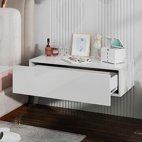 35 Chic Bedroom Storage Ideas for a Beautiful Home 4 Floating Nightstands with Drawers
