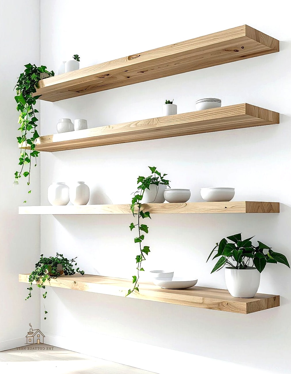 29 Dreamy Small Walk In Shower Ideas to Try This Season 26 Floating Shelf for Minimalist Storage