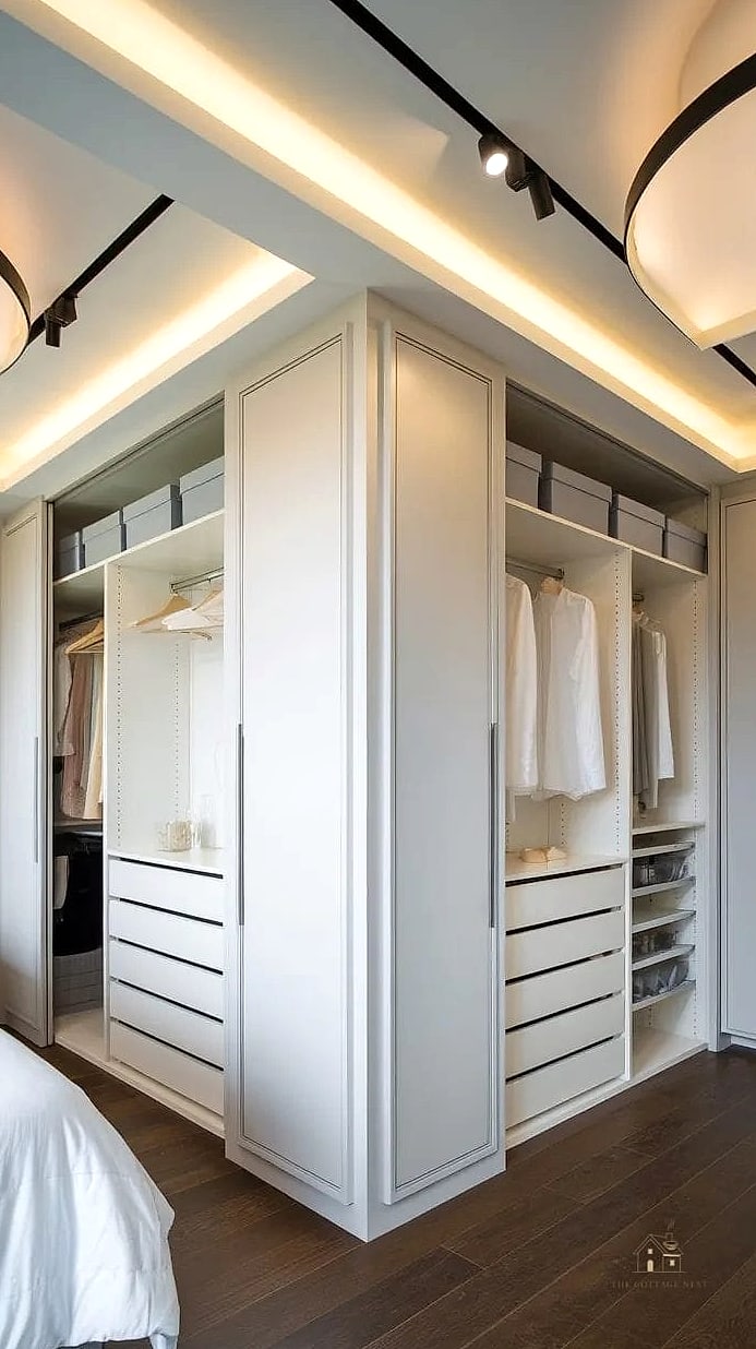 Floor-to-Ceiling Built-In Wardrobes