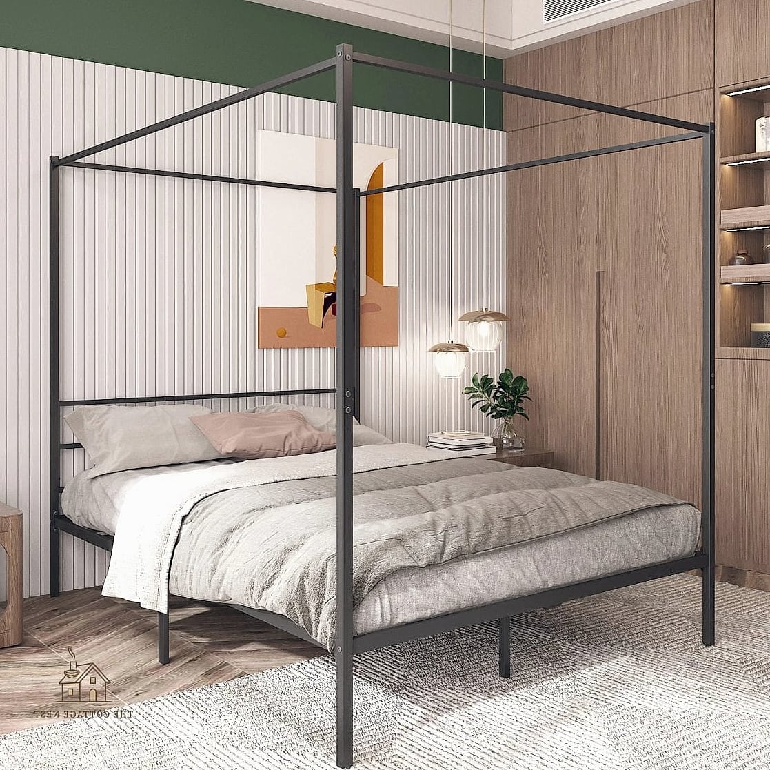 Four-Poster Corner Bed