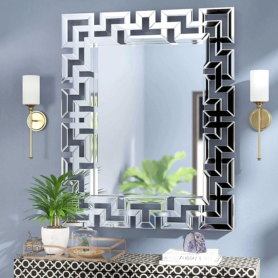 45 Creative Bedroom Wall Decor Ideas That Will Inspire You 19 Framed Mirror Cluster