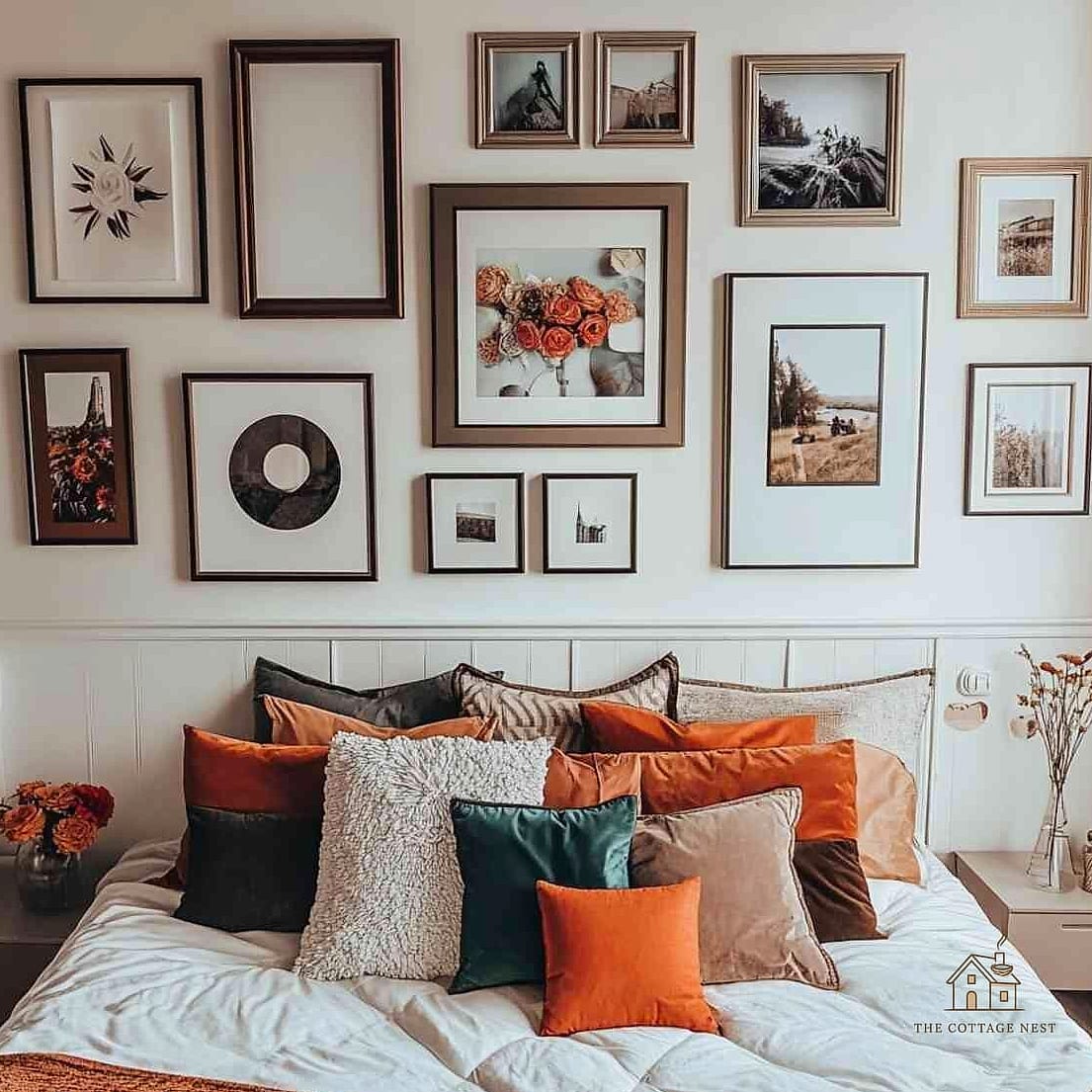 45 Creative Bedroom Wall Decor Ideas That Will Inspire You 28 Framed Personal Artwork or Kids' Drawings