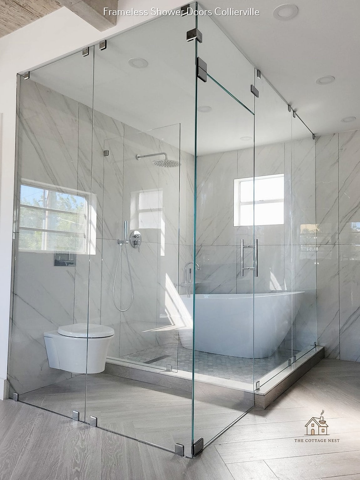 29 Dreamy Small Walk In Shower Ideas to Try This Season 2 Frameless Glass for an Open Feel